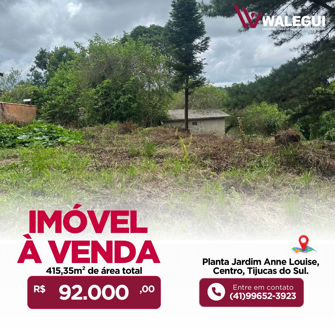 IMÓVEL À VENDA EM TIJUCAS DO SUL-PR